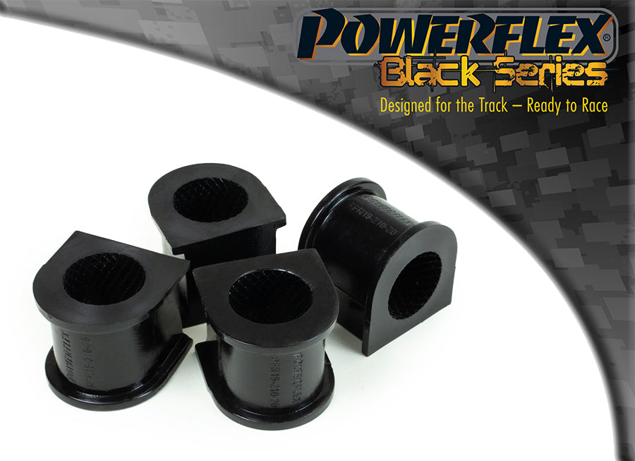 Powerflex Black - Fiesta Mk3 inc RS Turbo (1989-1996) - Rear Anti Roll Bar Bush 20mm - PFR19-210-20BLK