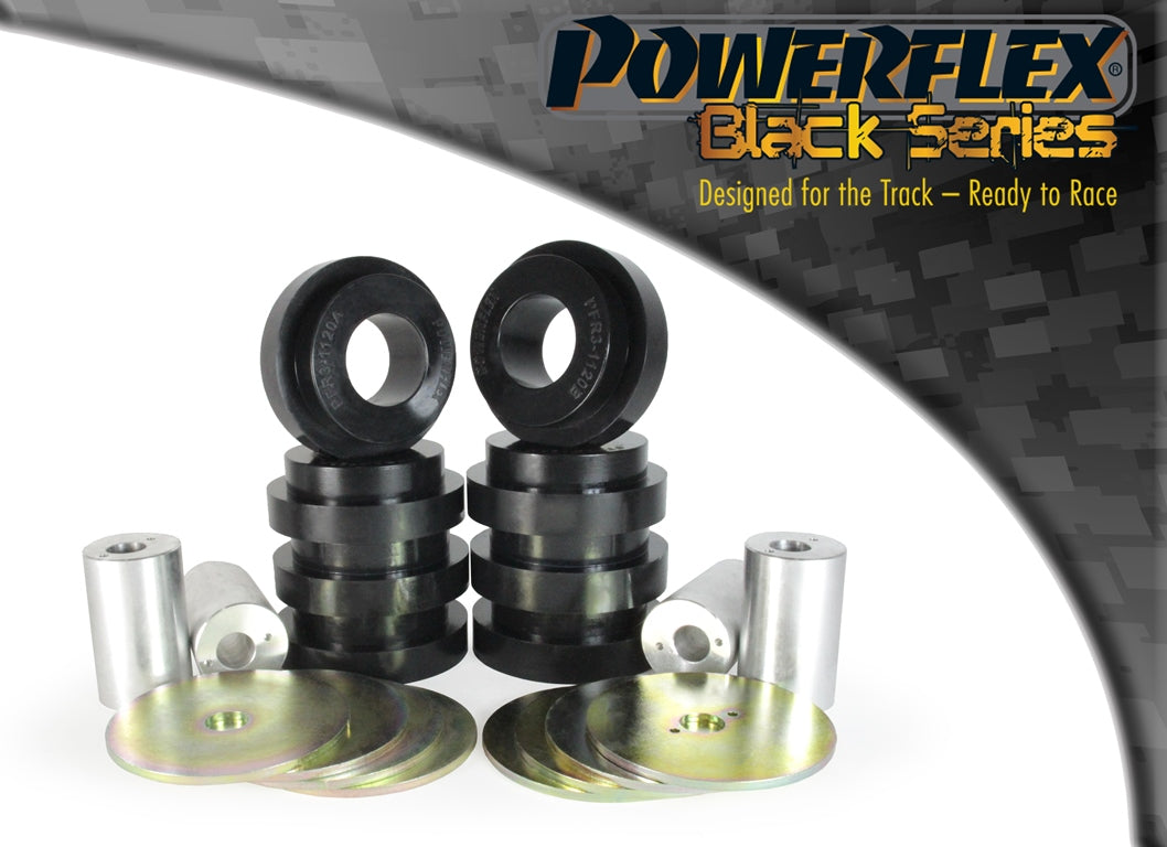 Powerflex Black - A6 Avant Quattro (1997 - 2005) - Rear Subframe Mounting Bush - PFR3-1120BLK