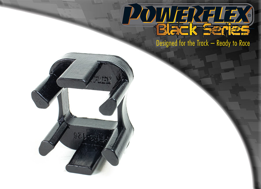 Powerflex Black - 80, 90 Quattro inc Avant (1983-1992) S2 Coupe B3 (1991-1996) - Gearbox Support Bush Insert - PFR3-126BLK
