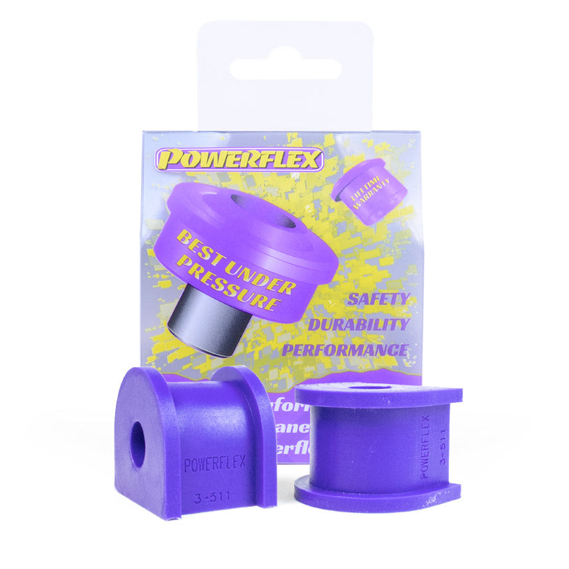 Powerflex Road - 80, 90 Quattro inc Avant (1992-1996), S2 inc Avant B4, RS2 B4 (1994-1996) - Rear Anti Roll Bar Mount 12mm - PFR3-511-12