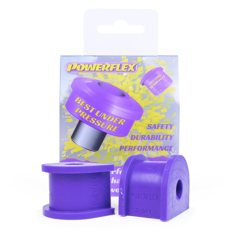Powerflex Road - 80, 90 Quattro inc Avant (1992-1996), S2 inc Avant B4, RS2 B4 (1994-1996) - Rear Anti Roll Bar Mount 15mm - PFR3-511-15