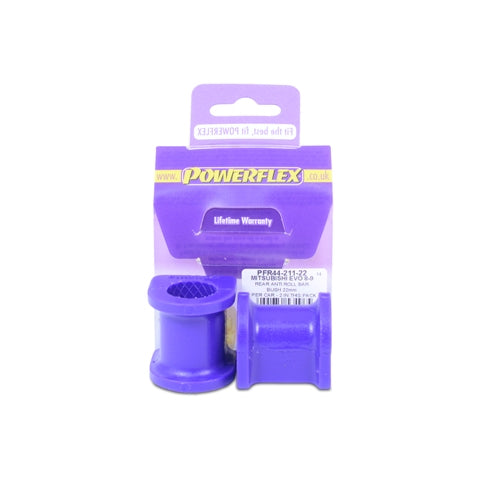 Powerflex Road - Lancer Evolution VII, VIII & IX inc 260 (2001 - 2007) - Rear Anti Roll Bar Bush 22mm - PFR44-211-22