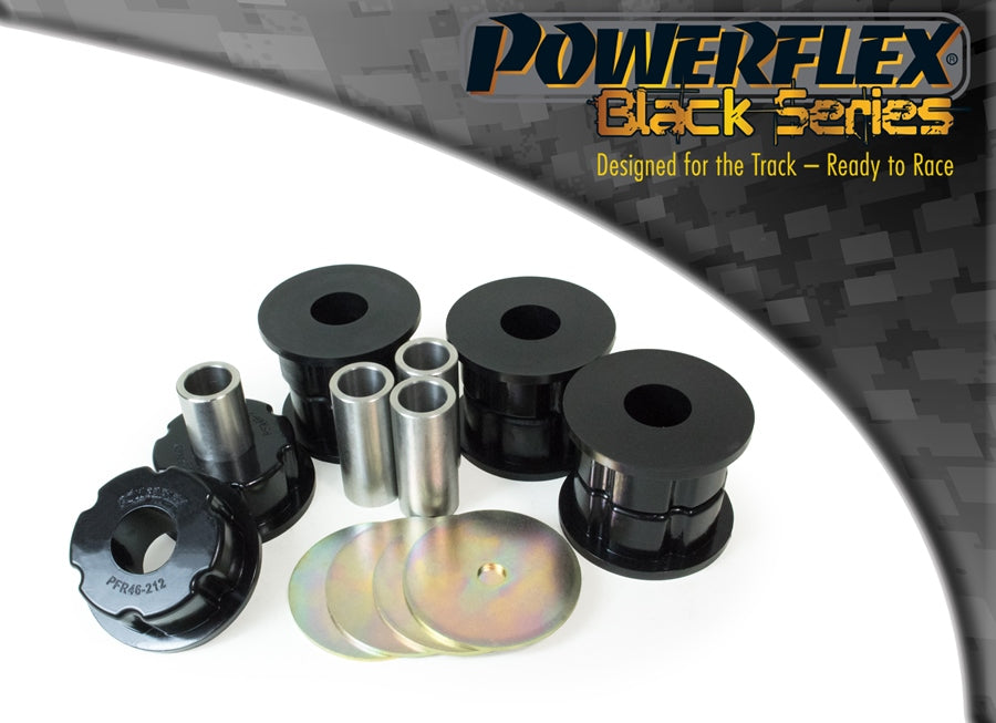 Powerflex Black - R34 4WD Incl. GT-R & 25GT4 (1998 - 2002) - Rear Subframe Mounting Bush - PFR46-212BLK
