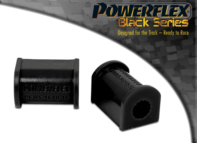 Powerflex Black - E21 (1978 - 1983) - Rear Anti Roll Bar Bush 16mm - PFR5-1610-16BLK