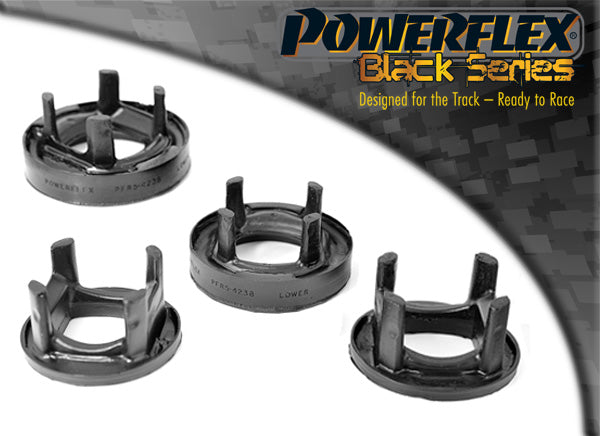 Powerflex Black - E90, E91, E92 & E93 (2005-2013) xDrive  - Rear Subframe Rear Mounting Insert - PFR5-423BLK