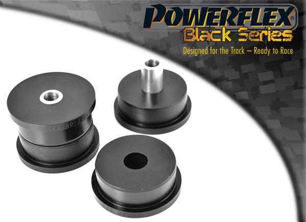 Powerflex Black - Forester SF (1997 - 2002) - Rear Diff Mount, Early RA & UK WRX Models - PFR69-123BLK