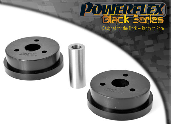 Powerflex Black - MR2 Gen2 SW20 REV 2 to 5 (1991 - 1999) - Rear Lower Engine Mount Front 83.5mm - PFR76-312BLK