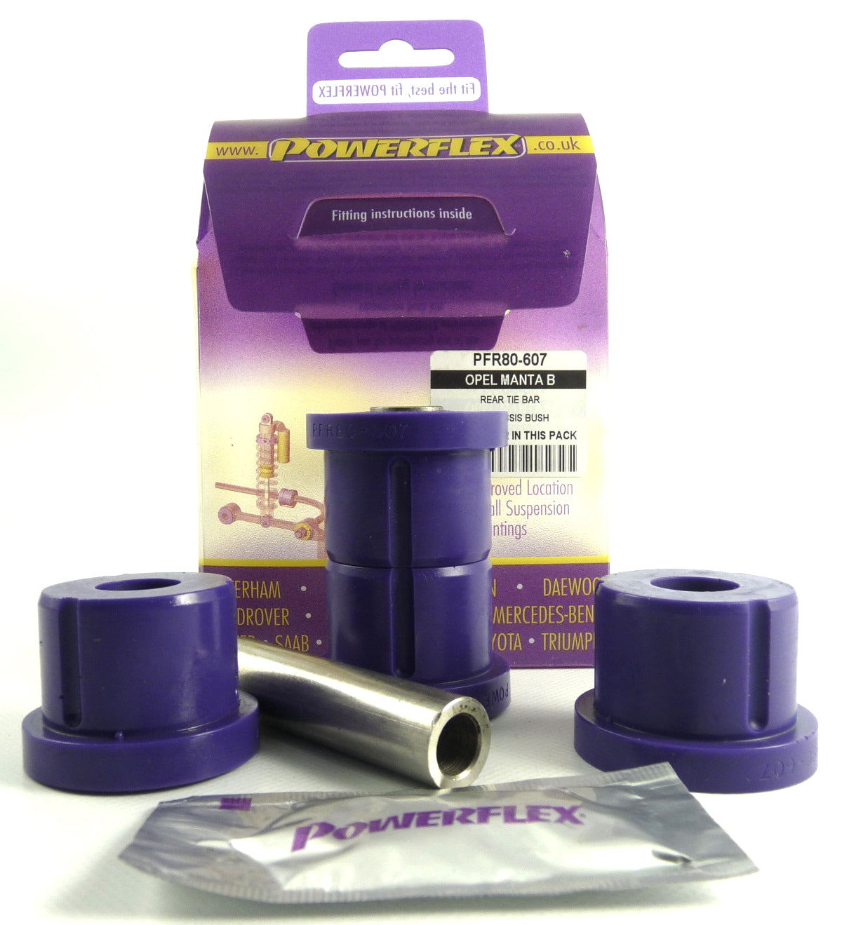 Powerflex Road - Manta B (1982-1988) - Rear Tie Bar To Chassis Bush - PFR80-607