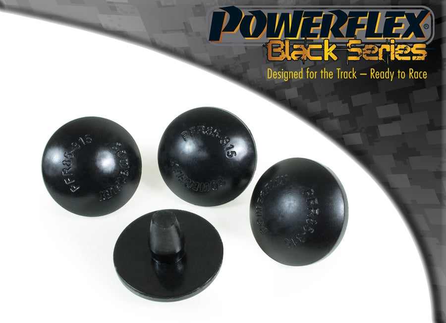 Powerflex Black - Caddy Mk1 Typ 14 (1985-1996) - Rear Leaf Spring Anti Clatter Bush - PFR85-315BLK