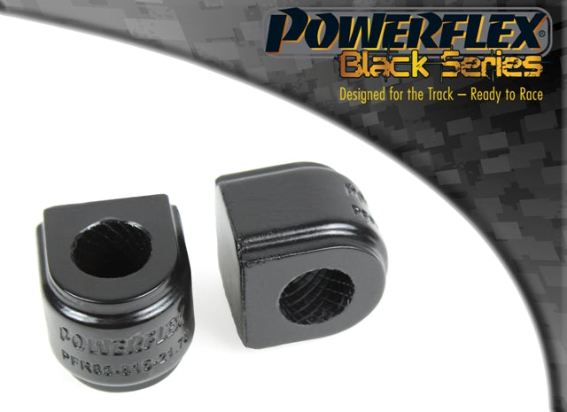 Powerflex Black - A3 MK3 8V up to 125PS (2013 - 2020) Rear Beam - Rear Anti Roll Bar Bush 21.7mm - PFR85-815-21.7BLK